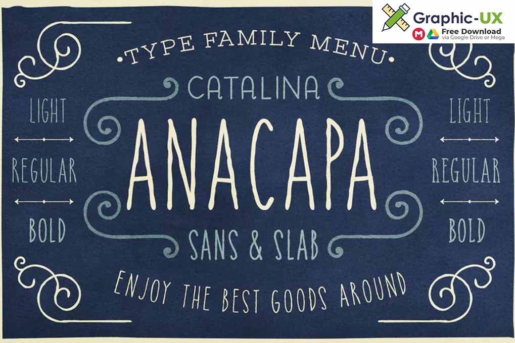 Catalina Anacapa Font Free Graphicux