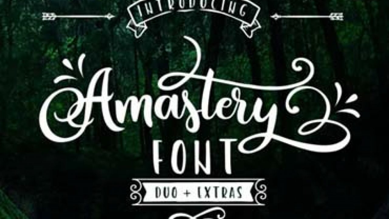 Amastery Script Font Free Graphicux